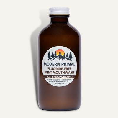 Modern Primal's Fluoride-Free Mint Mouthwash